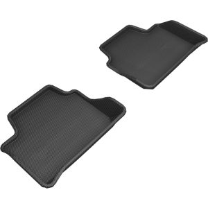 3D MAXpider 2019-2020 BMW 3 Series (G20) Kagu 2nd Row Floormats - Black
