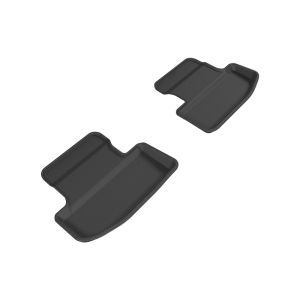 3D MAXpider 2015-2020 Ford Mustang Kagu 2nd Row Floormats - Black