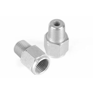 Haltech HT-010922 M10 x 1.0 to 1/8 NPT Adaptor Thread M10 x 1.0 Female to 1/8NPTF Male