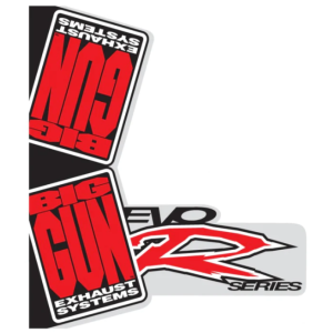 Big Gun EVO R Muffler Wrap Decal