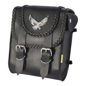 Willie & Max 58411-00 Universal Black Magic Sissy Bar Bag (8 inches L x 10 inches H x 4.5 inches W) - Black