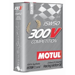 Motul 104244 300V COMPETITION 15W50 - 2L - Racing Engine Oil