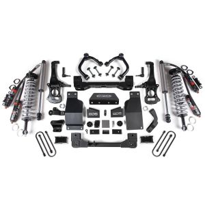25-Up Silverado/Sierra 1500 4WD 4 Inch Suspension Lift Kit 3.0 Diesel / 2.7 Gas 3 Inch Rear Block -Fox 2.5 PES C/O Front Fox 2.5 PES Rear BDS Suspension