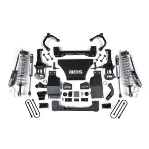 2025 Chevy TB/GMC AT4 1500 4WD 2.5 Inch Suspension Lift Kit V8 Gas 1 Inch Rear Block -Fox 2.5 PES C/O Front Fox 2.0 PS Rear BDS Suspension