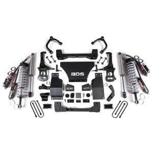 2025 Chevy TB/GMC AT4 1500 4WD 2.5 Inch Suspension Lift Kit 3.0 Diesel / 2.7 Gas 1 Inch Rear Block -Fox 2.5 PES C/O Front Fox 2.0 PS Rear BDS Suspension
