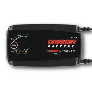 Odyssey Battery OBC-15-A Portable Battery Charger - 15 Amp