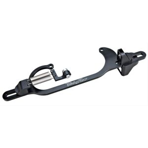 Throttle cable bracket 4150/4165 Black Anodized