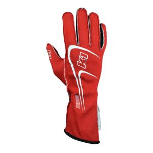 K1 RACEGEAR K1R23-TR1-R-XS Glove Track 1 Red X- Small Youth