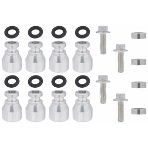 ICT BILLET ICT551287-LS-036 Fuel Injector Spacer Set of 8 Truck Intake Manif