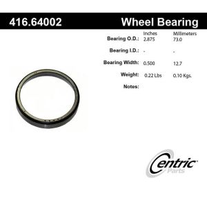 CENTRIC PARTS 416.64002E C-Tek Standard Bearing Race