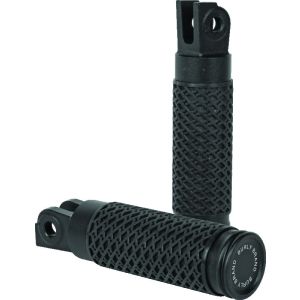 Burly Brand B13-1204B Slash Cut Rider Front Peg Set