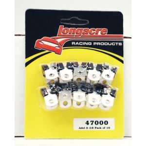 LONGACRE LON52-47000 Line Clamps 3/16in 10pk