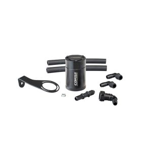 Corsa Performance CC0018 CORSA Performance 3 oz. aluminum oil catch can with mounting bracket