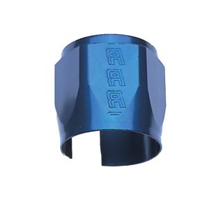 Russell 623250 Performance -4 AN Anodized Blue Tube Seal Hose End For 1/4in Vacuum Hose