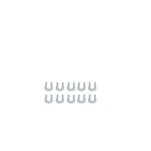 DORMAN BRAKES HW1177-10 Brake Spring Hold Down Pin Clip