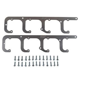 ICT BILLET ICT551654 5.3L LS Square Coil Brac kets Valve Cover Truck