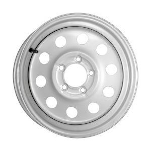 PACER 229S Silver Modular Trailer Wheel 13X4.5 5X4.50 81.03 +00