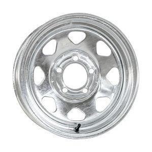 PACER 28Ga Galvanized Spoke Trailer Wheel 14X5.5 5X4.50 81.03 +00