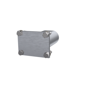QTP 10338 3in Weld-On QTEC Low Profile Conncetion Oval Tube Kit