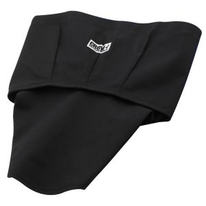 Helmet Skirt Black Velcro Attachment