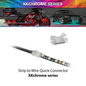 XKGLOW XK-4P-CNT-SW XK Glow 4 Pin Quick Connector- Strip to Wire XKchrome