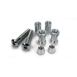 Cycra 1CYC-1053-02 Comp Probend Bar End Set -Silver
