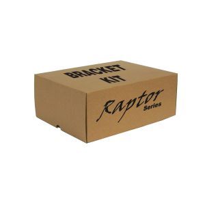 Raptor RB-0200-BK: Slide Track Bracket Kits, Black - 09-18 Dodge Ram 1500; 19-23 Ram 1500 Classic; 10-23 Ram 2500/3500 Quad Cab/Crew Cab