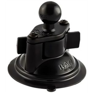 SPOD 860220 Ram Mount Suction Cup Twist Lock Base 3.3 Inch W/1 Inch Ball