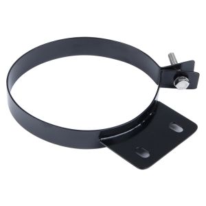 PYPES PERFORMANCE EXHAUST PYPHSC006B Stack Clamp 6in Stainless Black