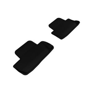 3D MAXpider 2005-2014 Ford Mustang Kagu 2nd Row Floormats - Black