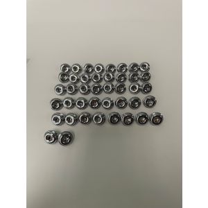 EGR Injection Molded Chrome Push In Bolt Kit