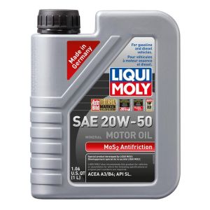 LIQUI MOLY 22070 MoS2 Antifriction Motoroil SAE 20W-50