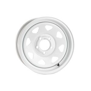 Pacer Trailer 310W-5612 15X6 5X4.50 (+00) PAC 310W White Spoke Trailer (HB 81.03)