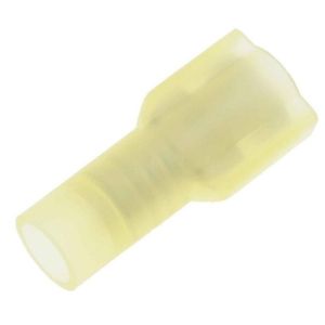 DORMAN 638-267 12-10  Gauge Female Slide Disconnect Terminal, .250 In., Yellow