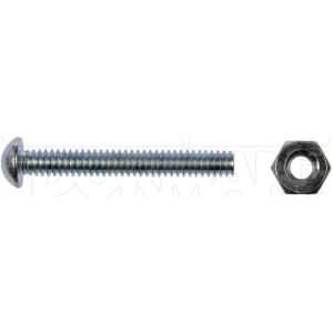 DORMAN 850-615 Stove Bolt With Nuts - 10-24 x 1-1/2 In.