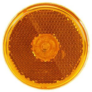 TRUCK-LITE 10205Y3 10 Series, Incandescent, 2.5", Round, 1 Diode, A;P2;PC, Marker & Clearance Light