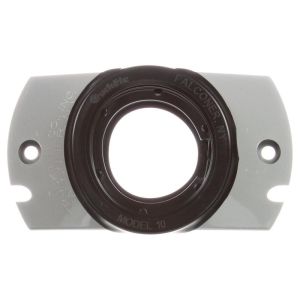 TRUCK-LITE 10414 10 Series, 2.5", Round, Gray, Polycarbonate, 2 Screw Bracket Mount