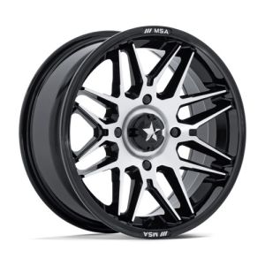 RADAR UTV 14X7 4X156 115 -47 G-BLK-MCH