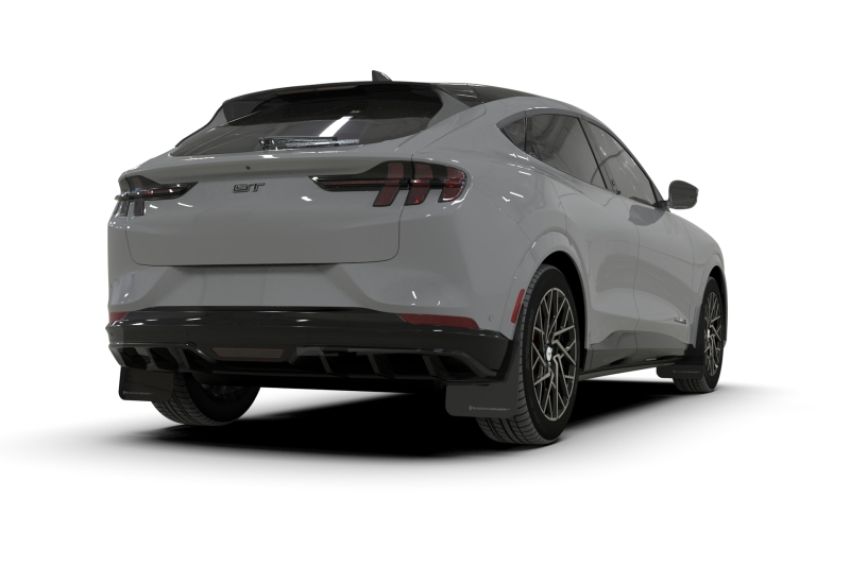 Rally Armor MF96-UR-BLK-DGRY Black Mud Flap/Dark Grey Logo