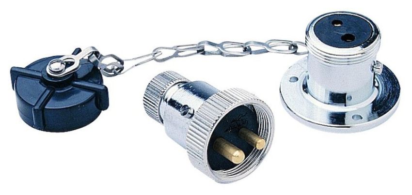 Hella 002620801 2-Pole Plug and Socket
