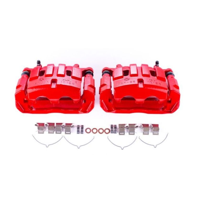 PowerStop S5508 Red Powder Coated Calipers