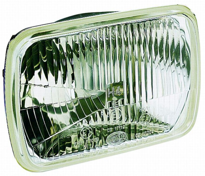 Hella 003427011 190 x 132mm H4 Single High/Low Beam Headlamp