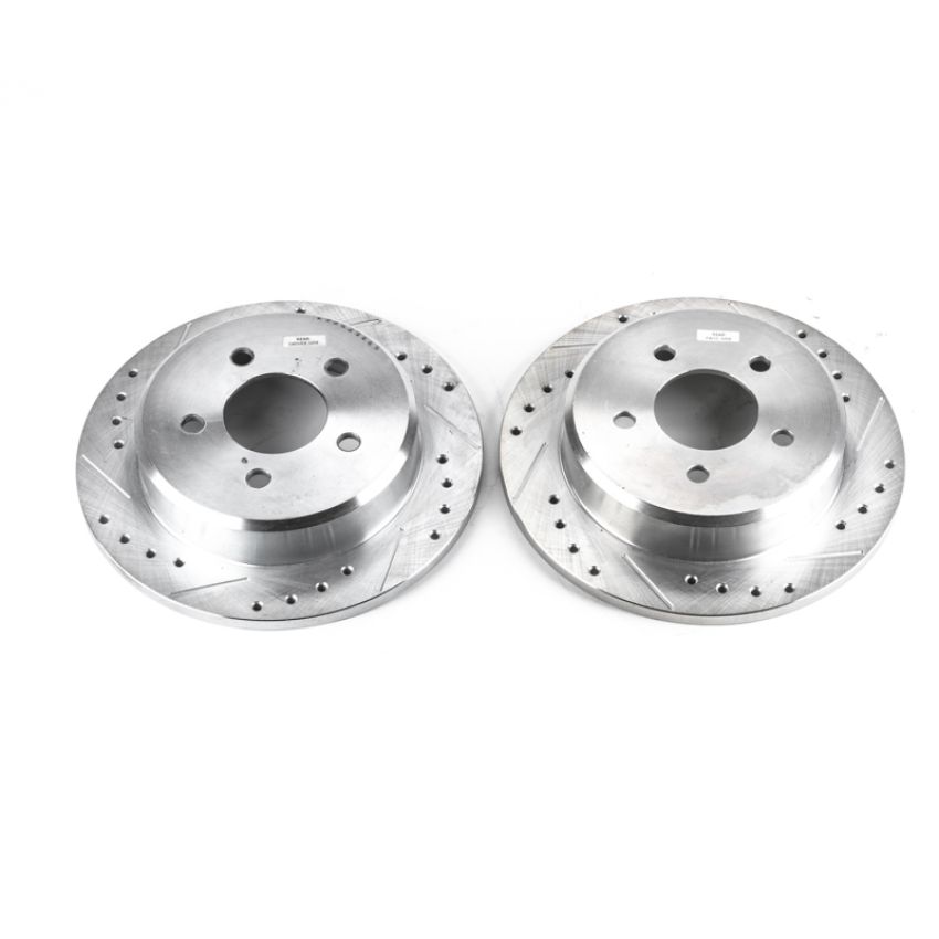 PowerStop AR8552XPR PowerStop Evolution Performance Drilled, Slotted & Plated Brake Rotor Pair