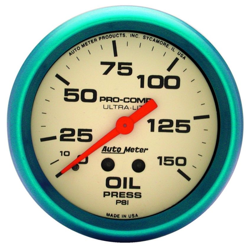 AutoMeter 4523 GAUGE, OIL PRESS, 2 5/8