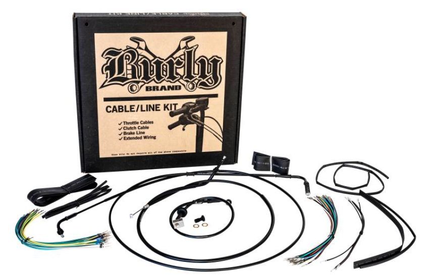 Burly Brand B30-1307 Cntrl Kit 12in Narrow Ape