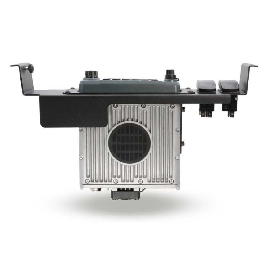 Rugged Radios MT-RM-CONSOLE-ICOM Center Console Radio Mount for Ford Chevy GMC and Ram TRX Trucks Icom F5021