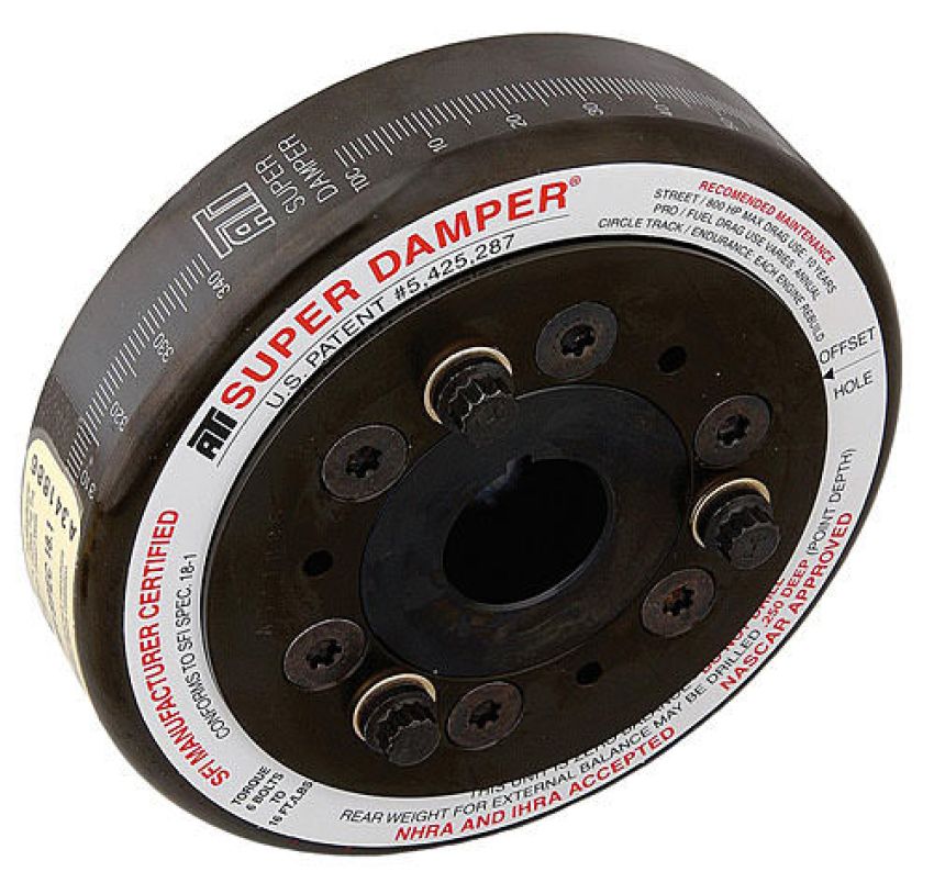 ATI PERFORMANCE ATI917785 SBC Harmonic Damper SFI 7.074 Internal Balance