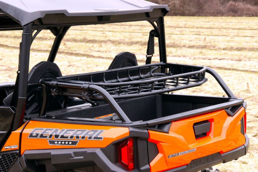 Seizmik 58-05007 16-23 Polaris General Dump Bed Rack - Black