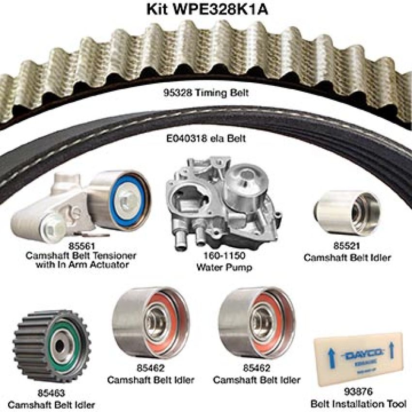 Dayco WPE328K1A Water Pump Kit
