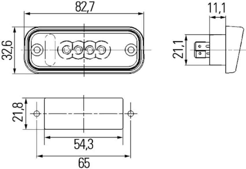 Hella 010278311 Licences Lamps